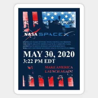 SpaceX Crew Dragon Sticker